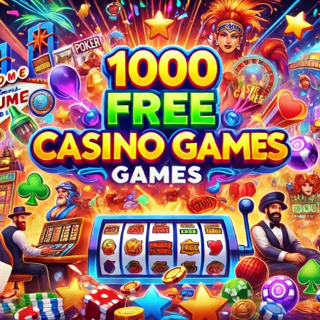 1000 Brezplačnih Iger na e-casino.si