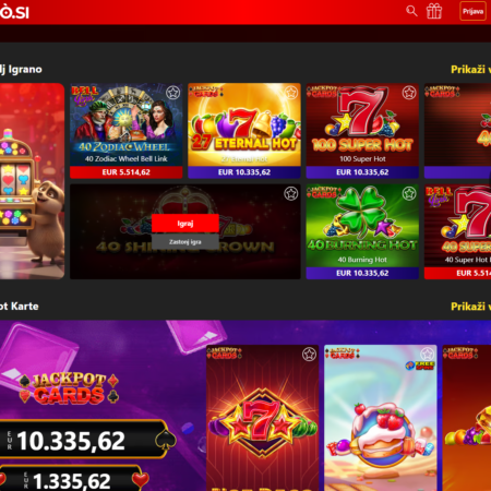V Sloveniji zaživel prvi licencirani spletni casino